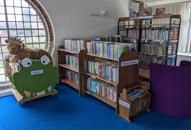 The community library opens in All Saints